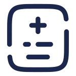 Document Medicine SVG Icon